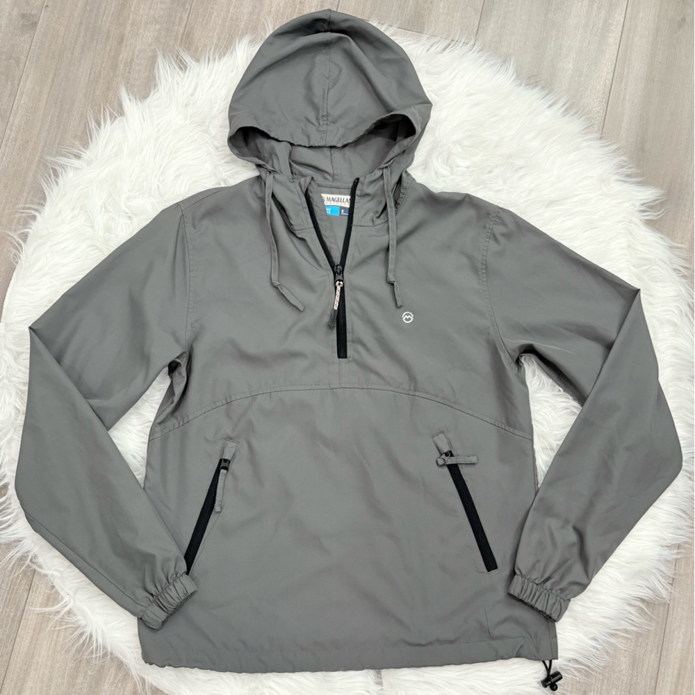 Magellan Outdoors Gray Fish Gear Jacket Size S
